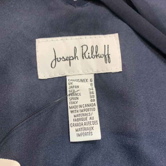 NWT 🌸JR Midnight Blue/Multi Floral Striped Kerchief Hem Midi Dress - Picture 13 of 16